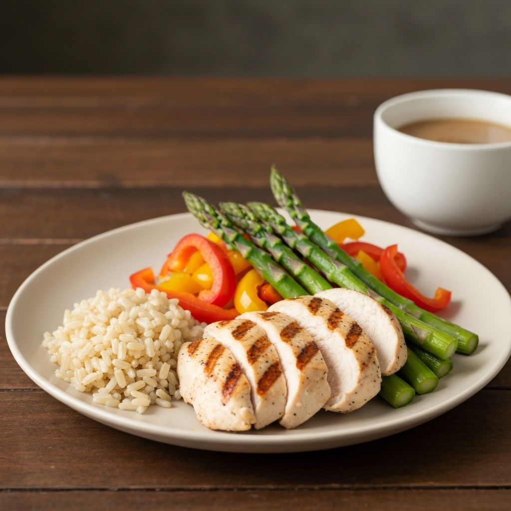 Kiegyensúlyozott étkezés összeállítása