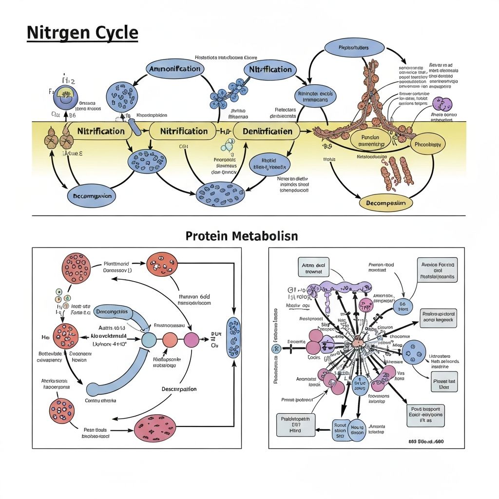 Azotforgalom folyamata